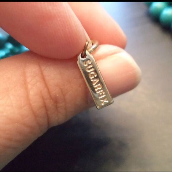 Sugarfix Heavy Turquoise Necklace - Picture 2 of 2